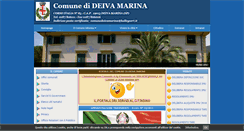 Desktop Screenshot of comune.deivamarina.sp.it